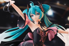 Divulgada nova figura da Hatsune Miku como bailarina do Lago dos Cisnes (Cisne Negro)