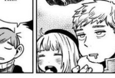 Dungeon Meshi 98 foca no Corpo Falin e no que restou do grupo após a loucura do demônio